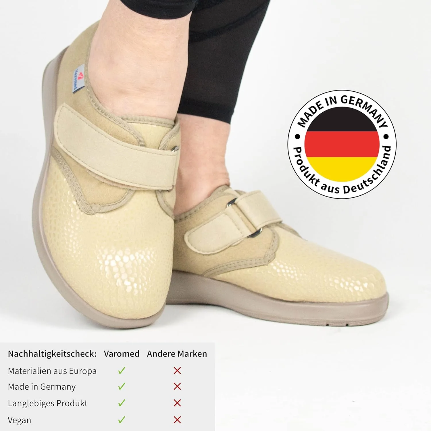 Тапочки Florett Zurich 60811 для взрослых (унисекс) Varomed — фото 2