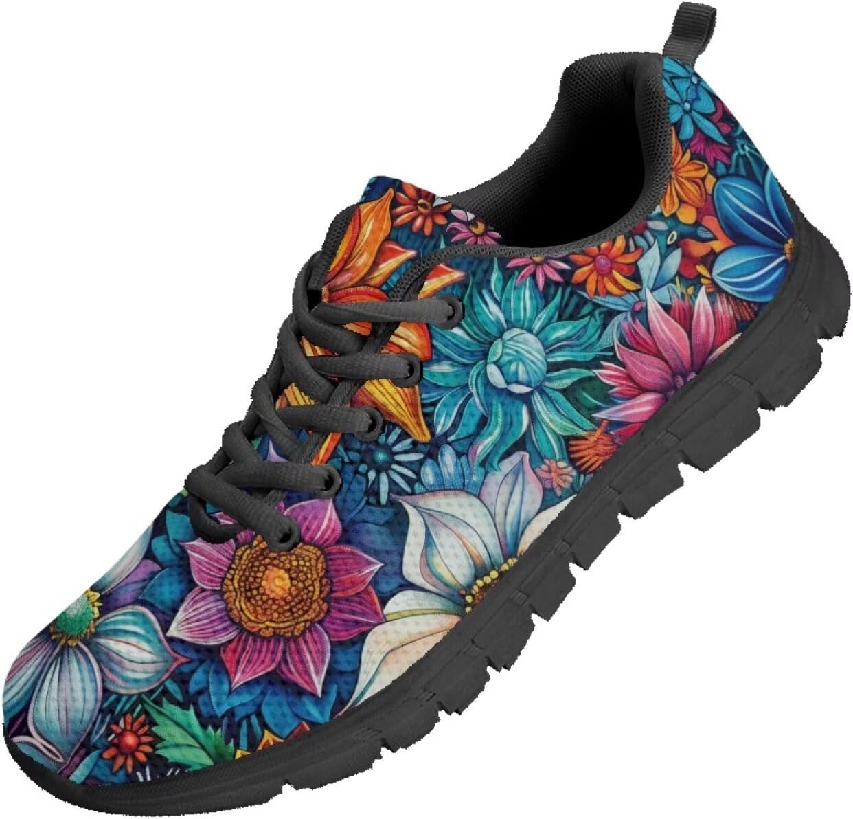 

Мужские кроссовки Funnydude Funny Print, легкие и дышащие, осенние удобные кроссовки, Floral