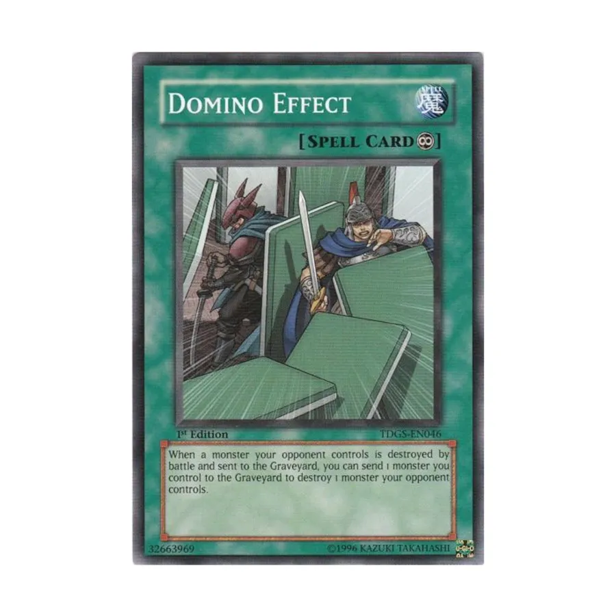 

CCG Эффект домино (обычный), Yu-Gi-Oh - Duelist Pack - Yusei Fudo - Singles