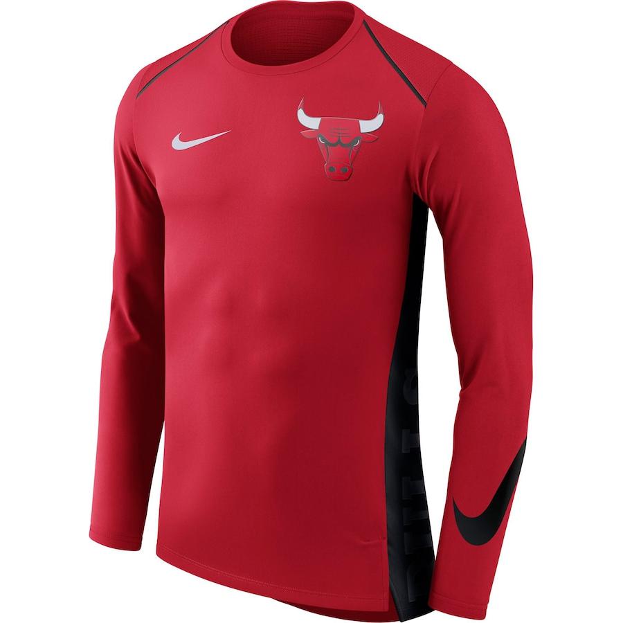 Nike Футболка nba chicago bulls мужская красная — фото 3