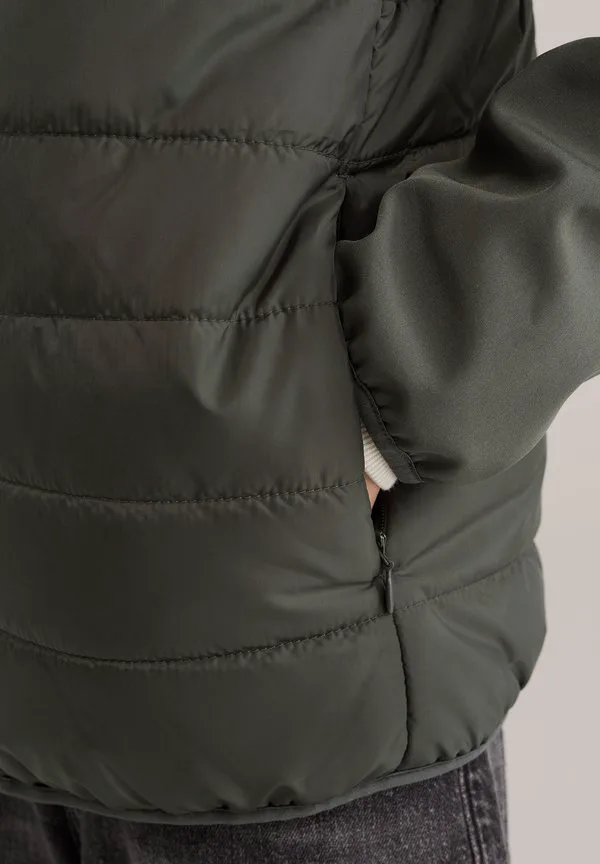 Зимняя куртка We Fashion, Army Green — фото 3
