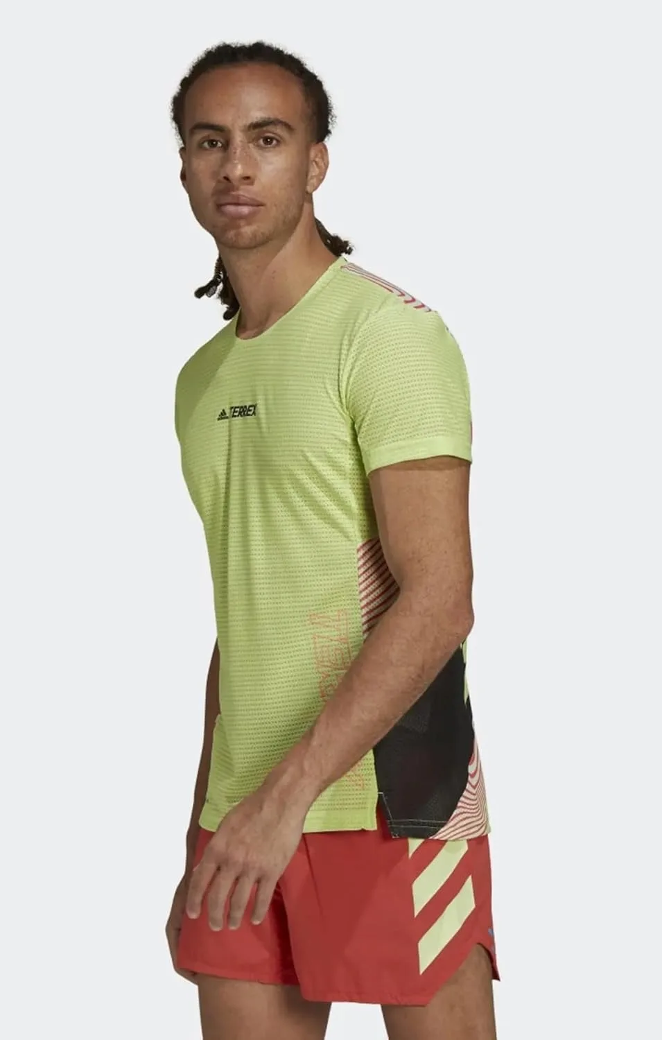 Футболка Adidas Terrex AGR Pro Aeroready, Pulse Lime — фото 2