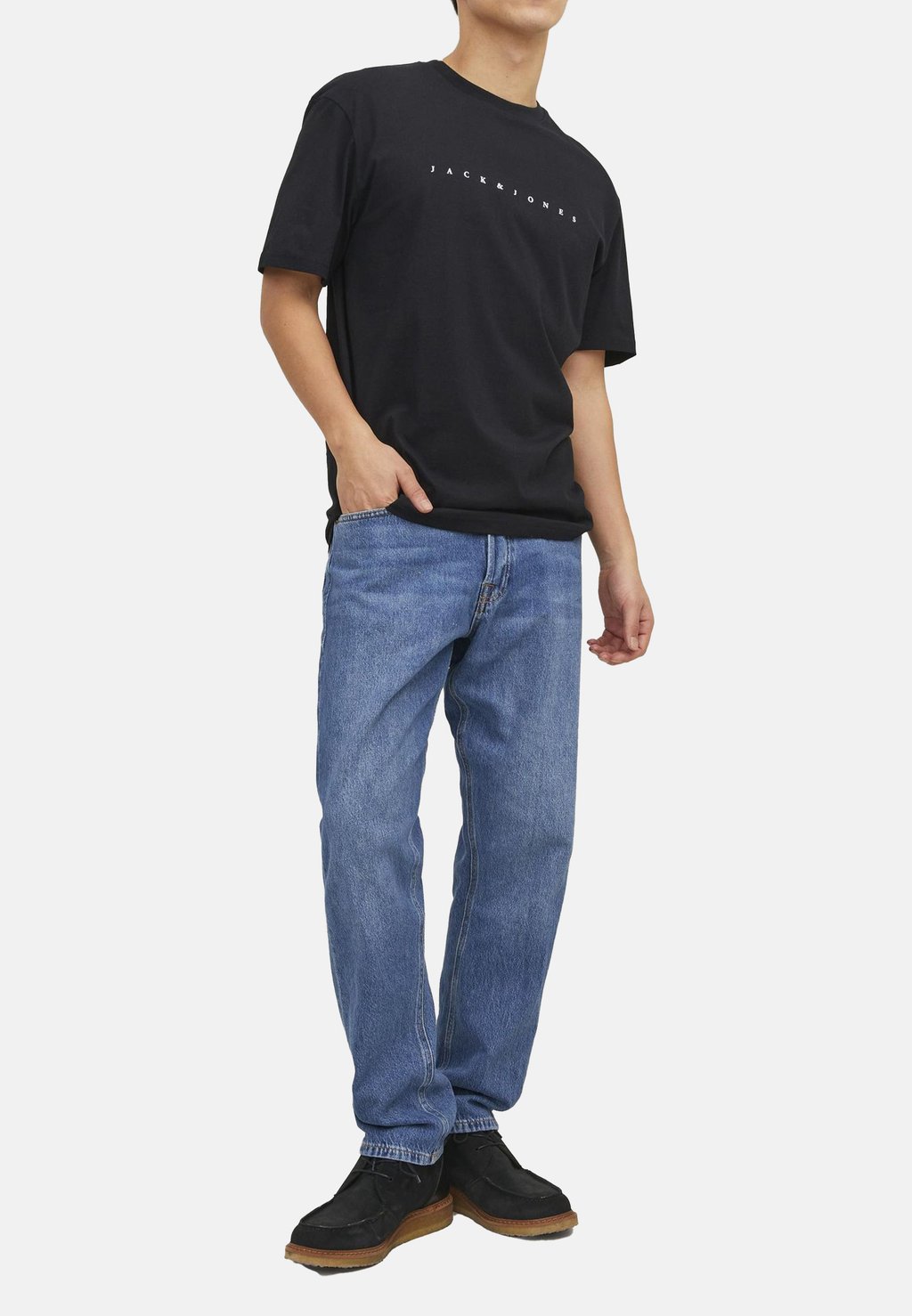 

Футболка с принтом 3ER PACK STAR JJ Jack & Jones, черный