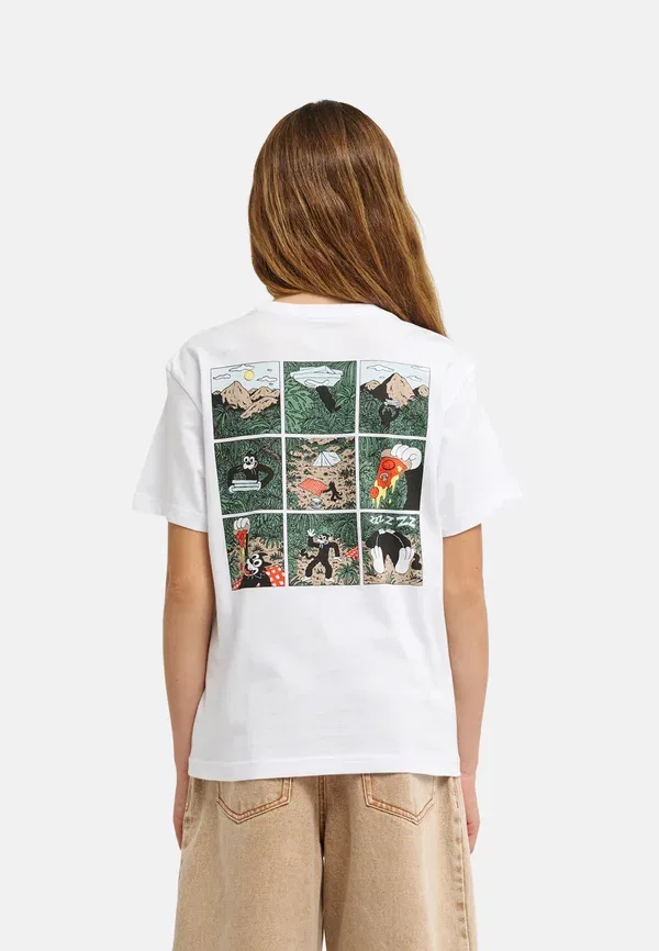 Футболка Picnic для мальчиков 8-16 лет ELBZT00281 Print T-Shirt Element, белый — фото 2