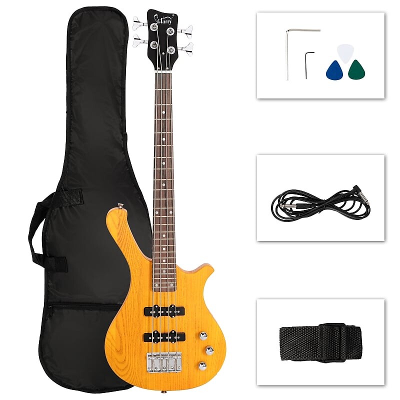 

Басс гитара Glarry GW101 36in Kid's Electric Bass Guitar - Yellow