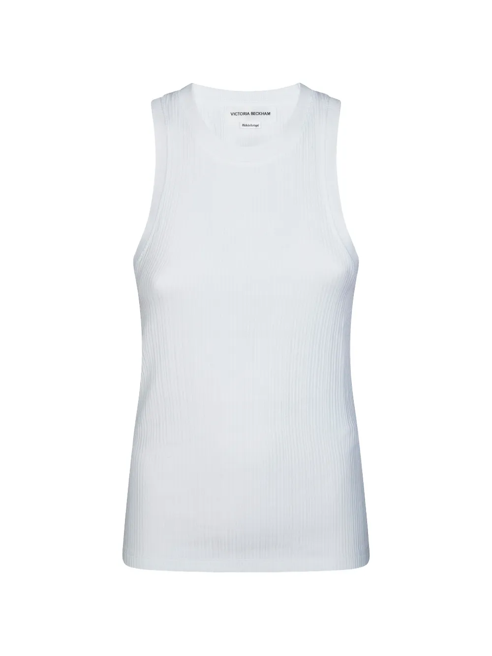 

Майка в рубчик Victoria Beckham, белый