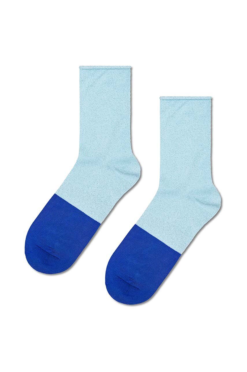 

Носки с удлиненным носком Happy Socks, синий