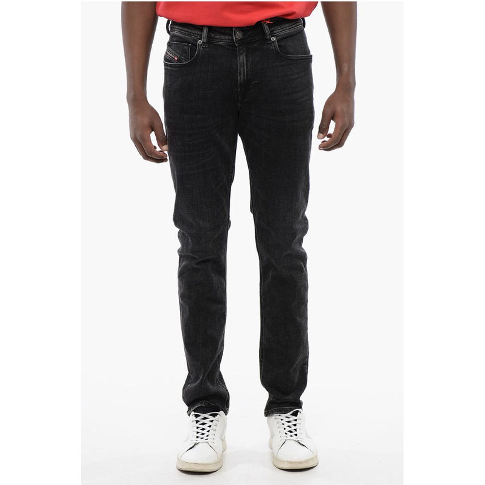 

LIBRARY Джинсы средней посадки Slim Fit 2021 D-VOCS 20 см L.32 Diesel, Black