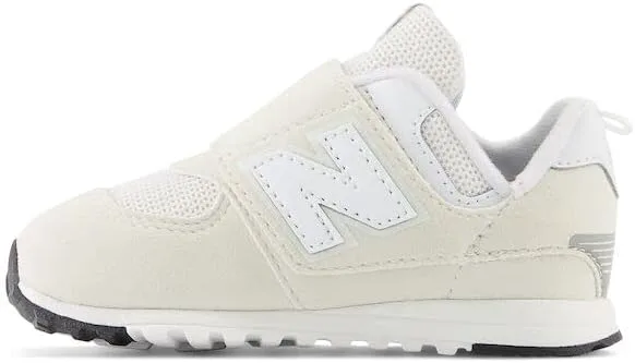 

Кроссовки New Balance 574 New-b для маленьких мальчиков на липучке, белый