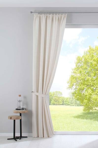 

Штора Gardinenbox mit Jacquardmusterung »Sivas«, 140x254x1 см, кремовый