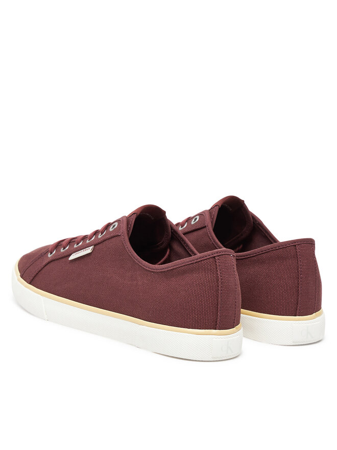 Тканевые кроссовки Ess Vulc Low Mg Cv YM0YM01301 Calvin Klein Jeans, коричневый — фото 3