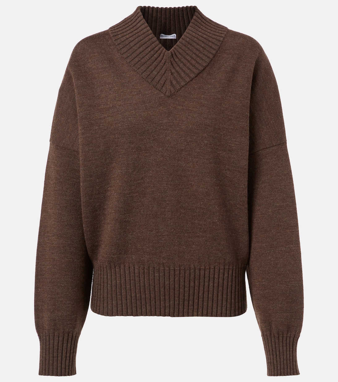 

Свитер из хлопковой смеси Bottega Veneta, Dark Chestnut