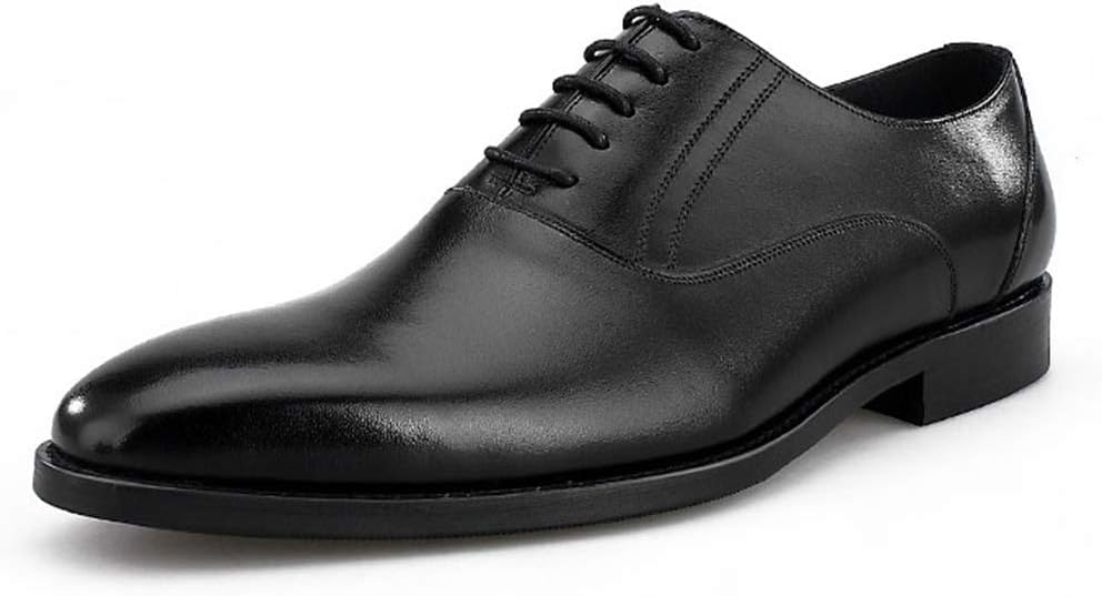 

Мужские деловые туфли, классические туфли на шнуровке, броги из натуральной кожи, остроконечные дерби и оксфорды для свадьбы и офиса, модные, коричневые - 38/UK 5.5/US 6.5 Jlfzc