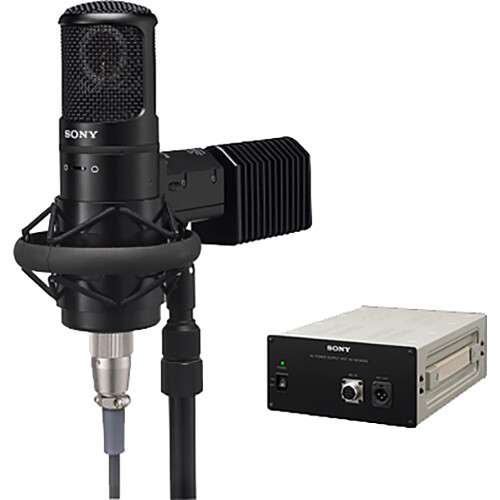 

Ламповый микрофон Sony C-800G Studio Tube Condenser Microphone with Power