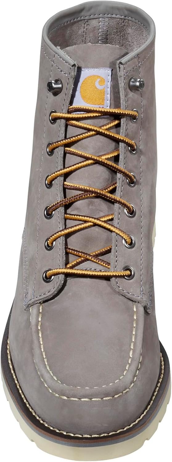 Ботинки Carhartt унисекс-взрослые мужские 6-дюймовые с мок-носком на танкетке, Grey — фото 2