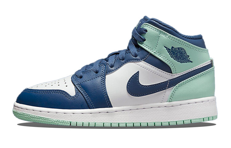 

Пена Jordan 1 Mid Mystic Navy Mint (GS)