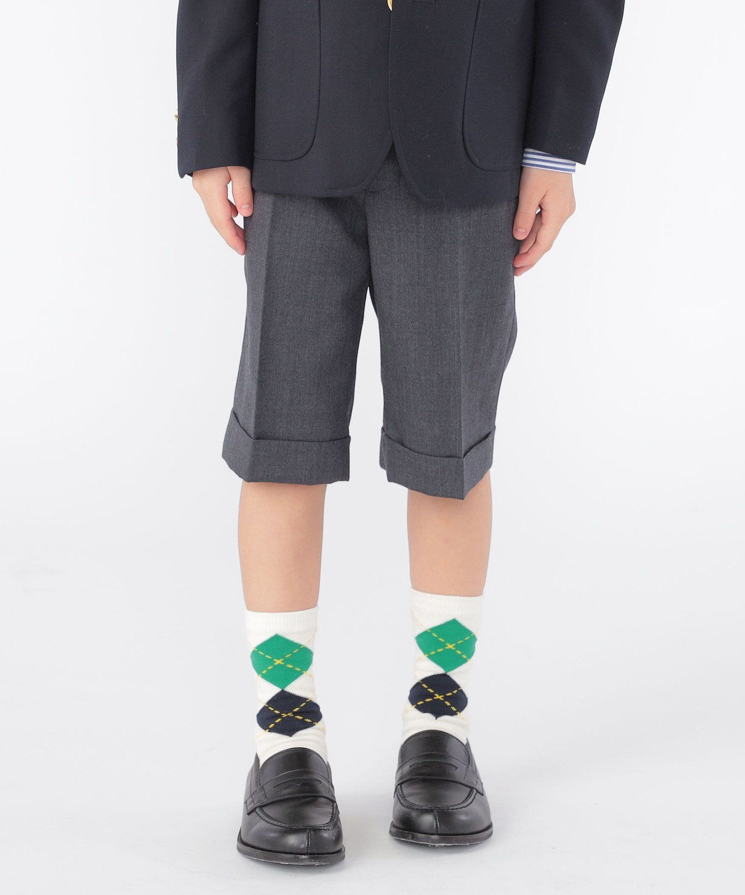 Детские шорты SHIPS KIDS: 100–130 см / Шерстяные шорты Ceremony без складок, Charcoal Gray