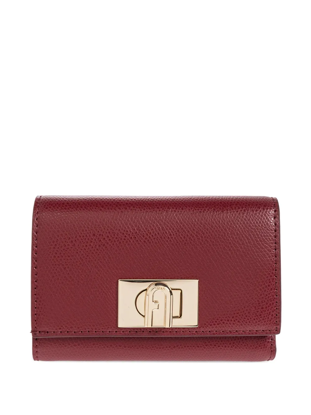 

Фактурный кошелек Furla, красный