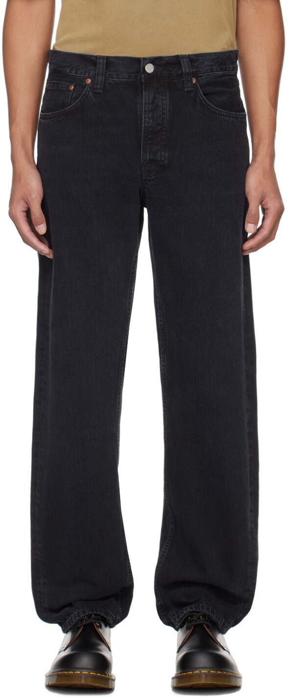 

Черные джинсы Rad Rufus Nudie Jeans, цвет Vintage black
