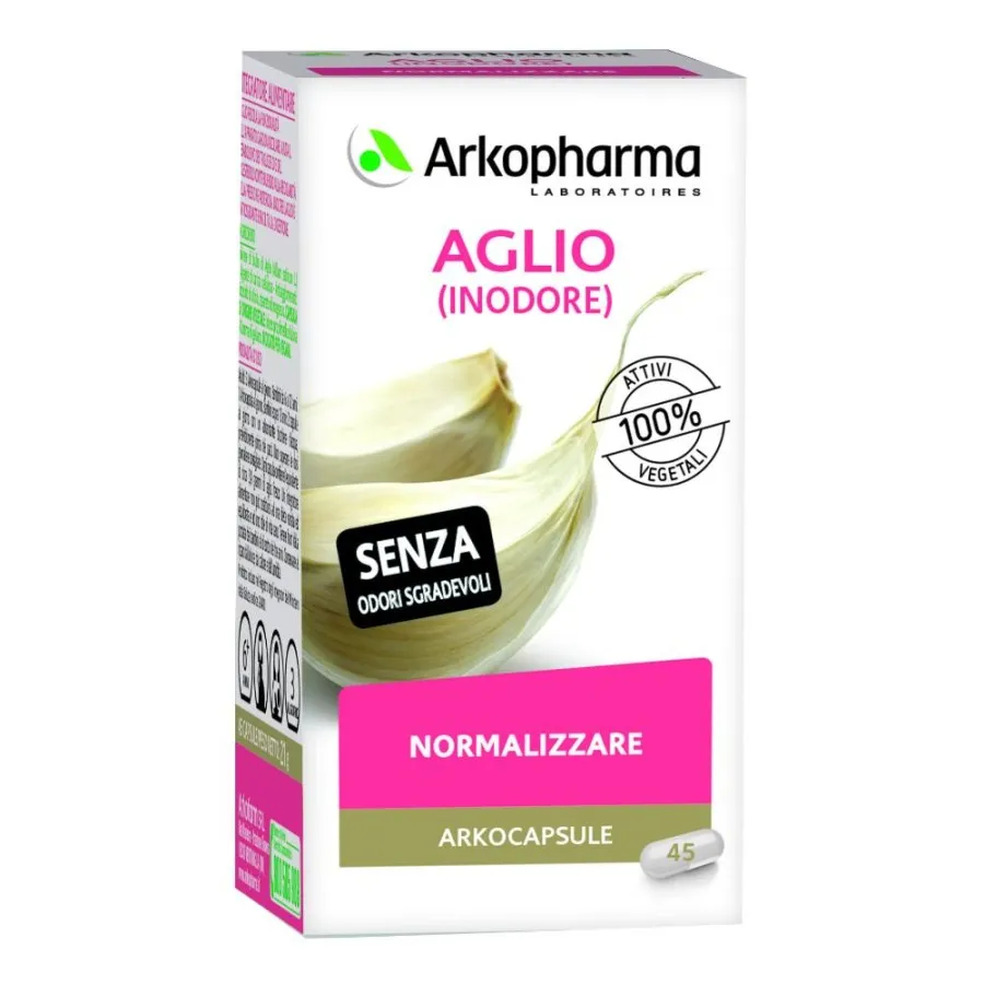 

Arkopharma Garlic 45 капсул Сердечно-сосудистое здоровье