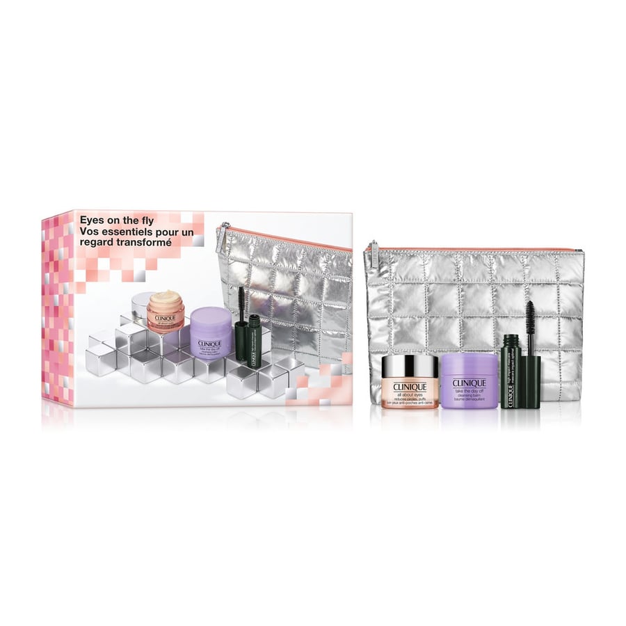 

Clinique, набор косметики Eyes On The Fly, 3 шт. + сумка
