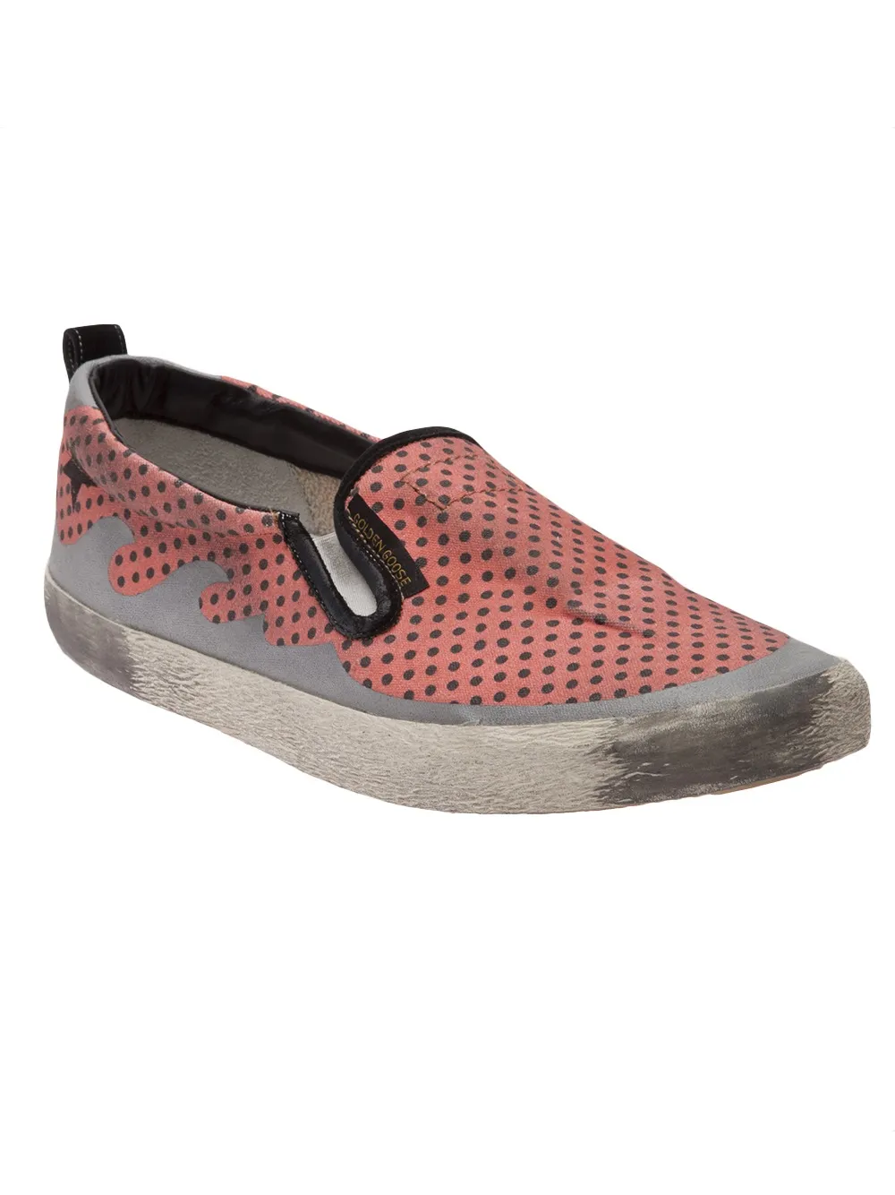 

Слипоны «Ханами» GOLDEN GOOSE, красный