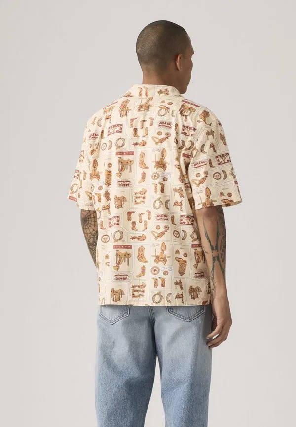 Стандартная рубашка лагеря «закат» Levi'S, Western Wear Heritage Print Ecru Tonal — фото 2