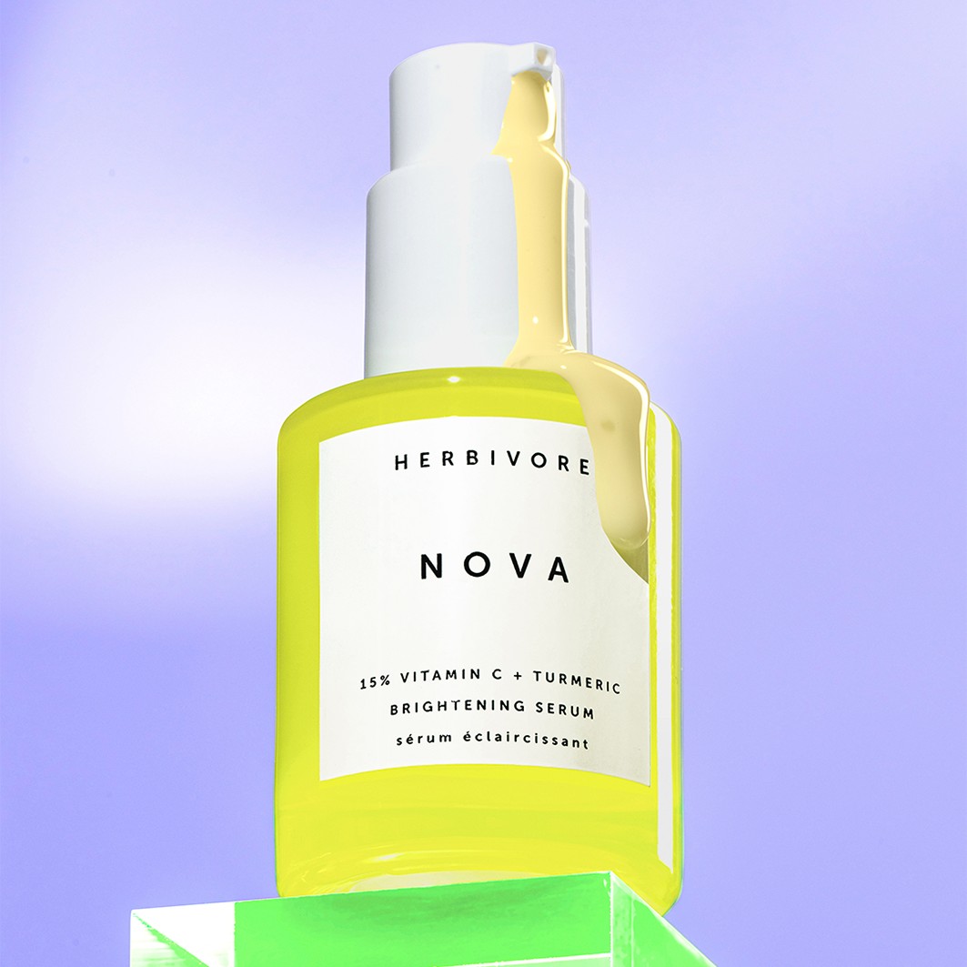 Сыворотка Herbivore — Для лица nova % vitamin c + turmeric brightening serum , объем, 30 мл — фото 3