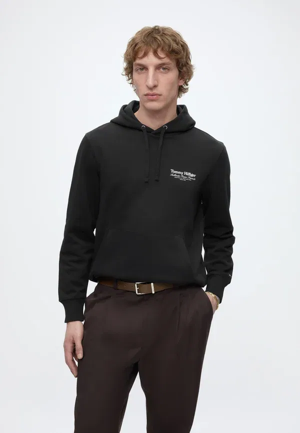 Толстовка с капюшоном Nautical Heritage Hoodie Tommy Hilfiger, черный — фото 4