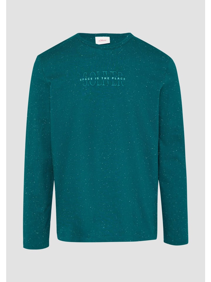 

Футболка в цвете 67D1_petrol s.Oliver, Хаки, Футболка в цвете 67D1_petrol s.Oliver