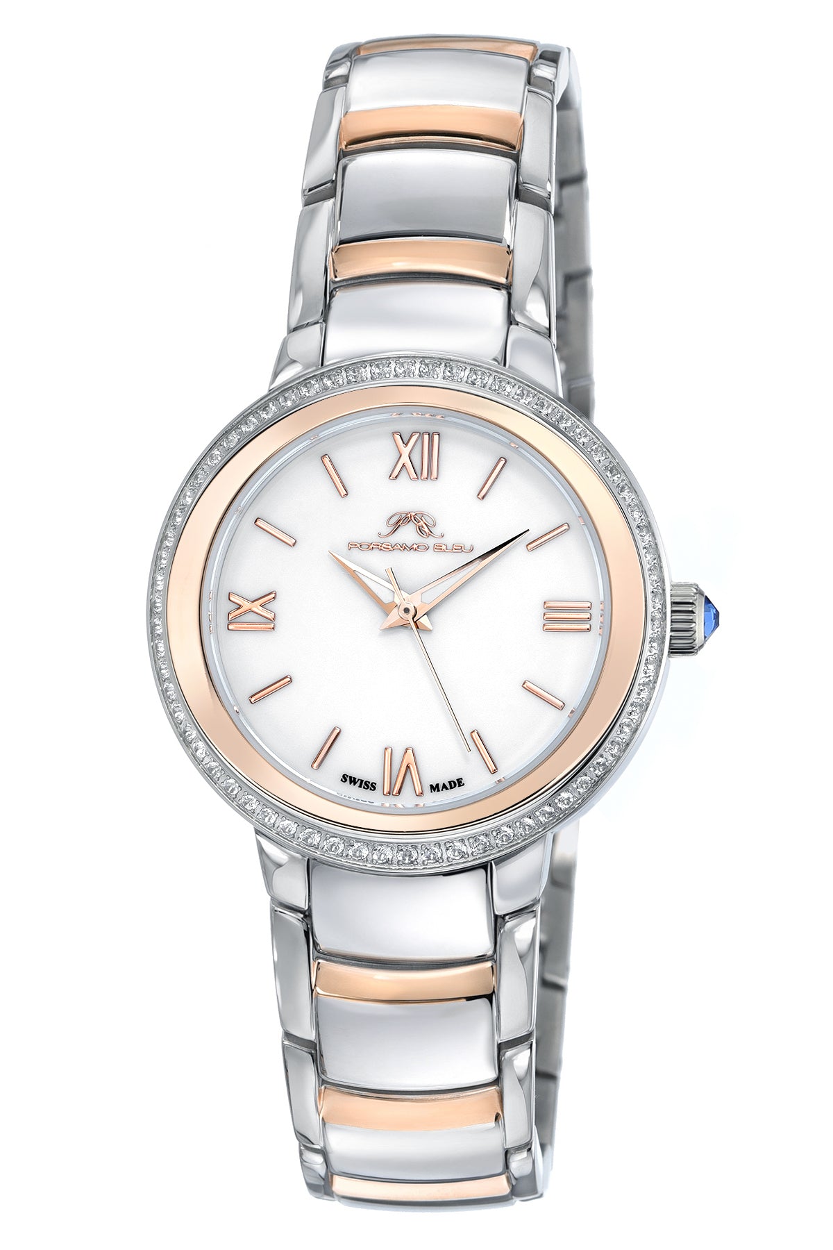 

Женские Часы Luna Topaz Two Tone, 1181DLUS Porsamo Bleu, цвет two-tone