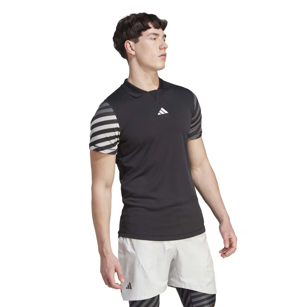 

Мужская теннисная футболка-поло Adidas NY FLFT, черный