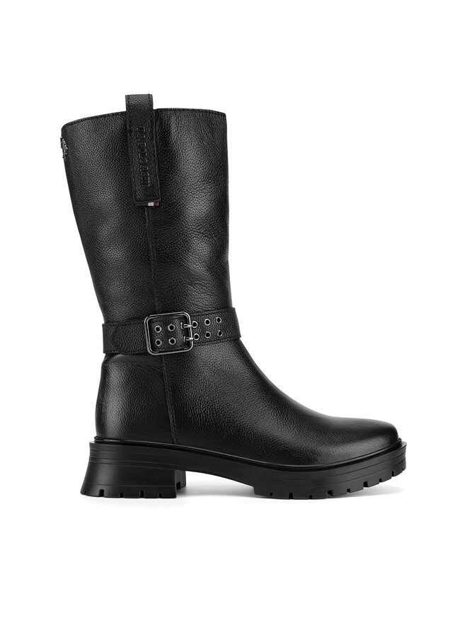 Ботильоны на плоской подошве U.S. Polo Assn., черный