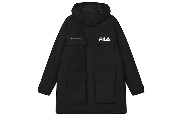 

Пуховик мужской Jet Black Fila, черный