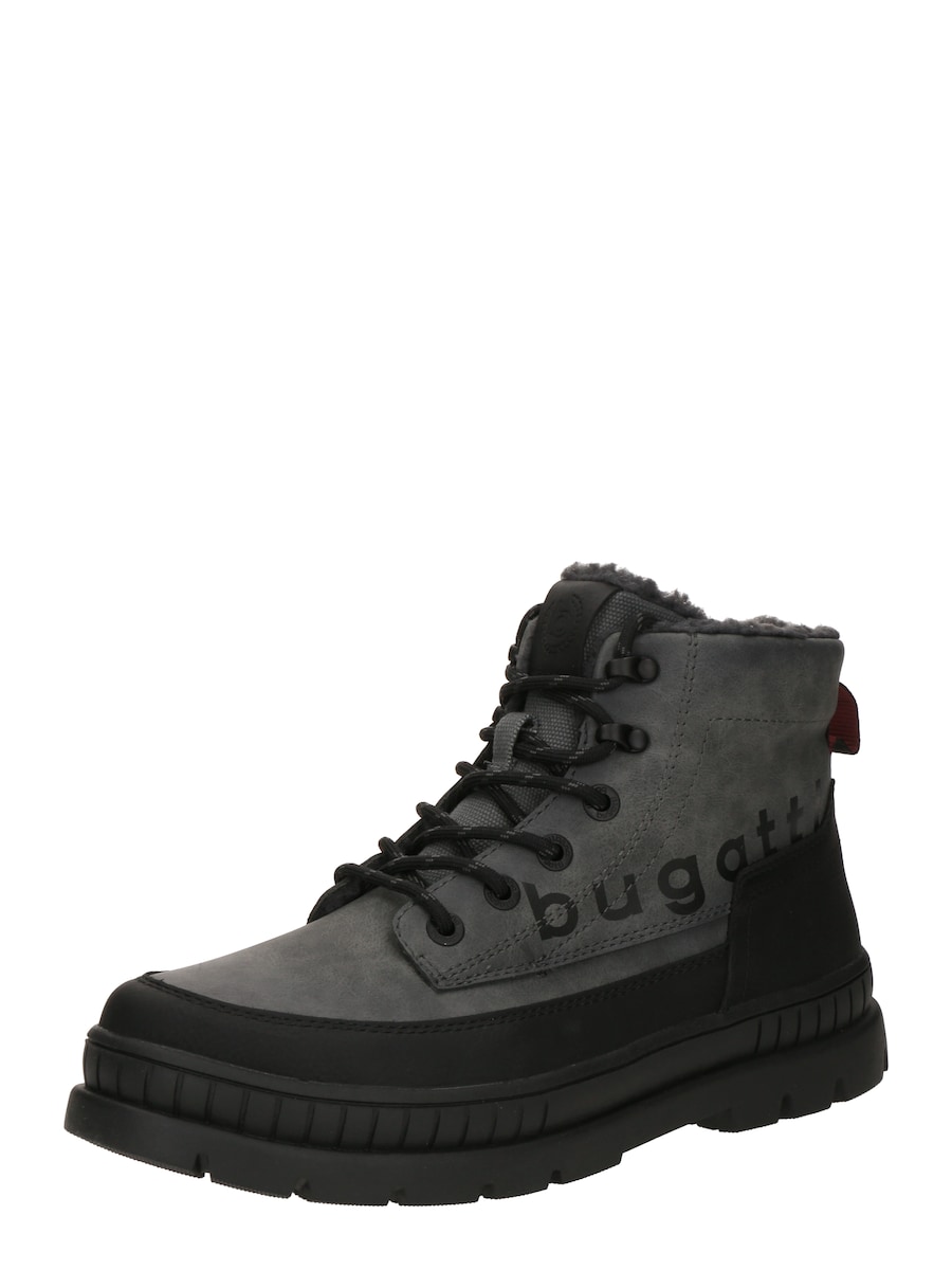 

Ботинки на шнуровке bugatti AGA, антрацит