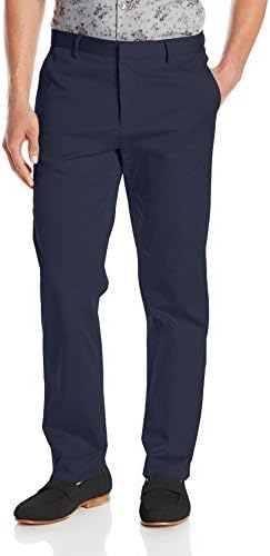 

Мужские атласные брюки с молнией сбоку Calvin Klein, Navy Blazer