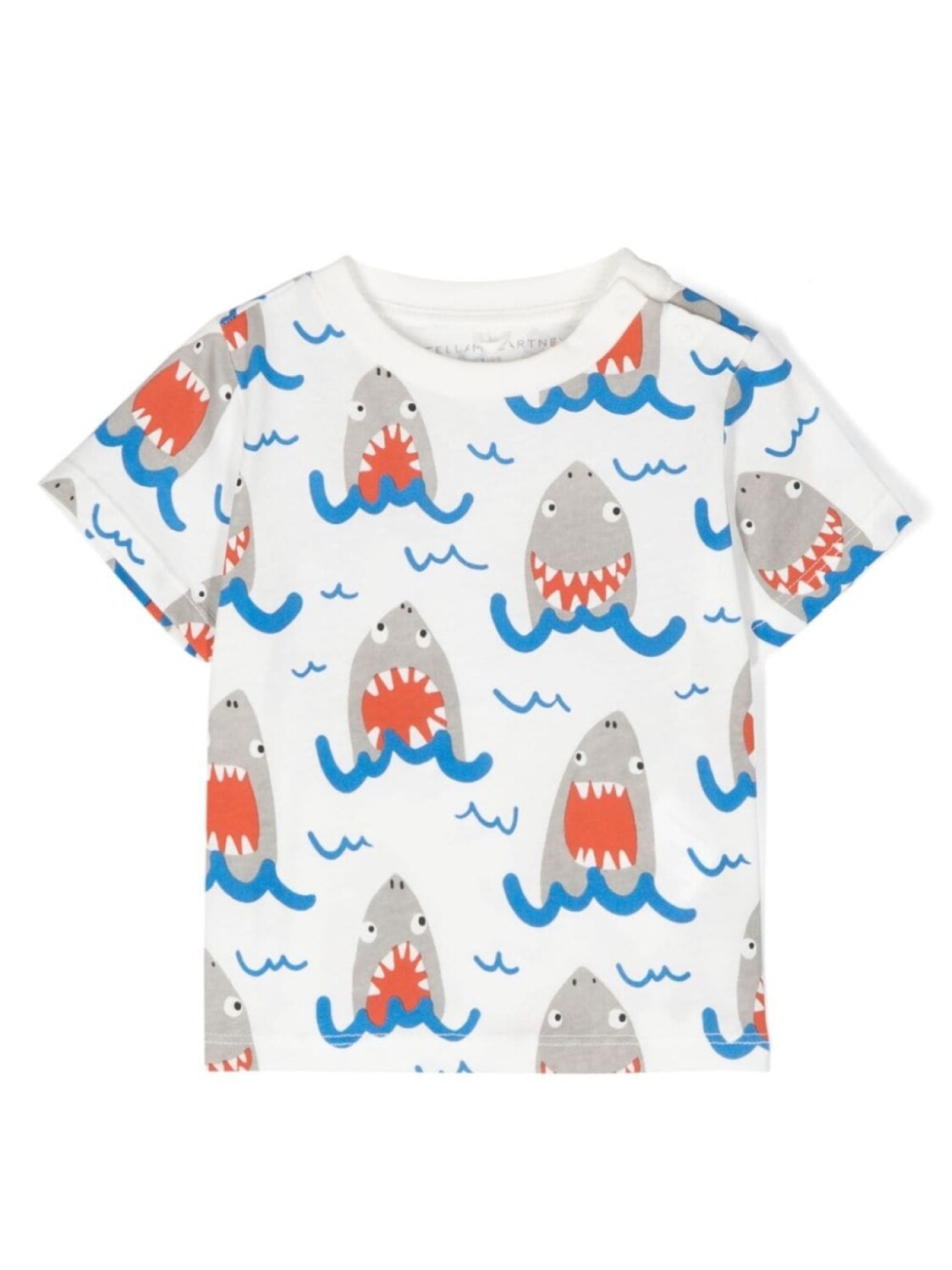 

Stella McCartney Kids футболка с принтом, белый