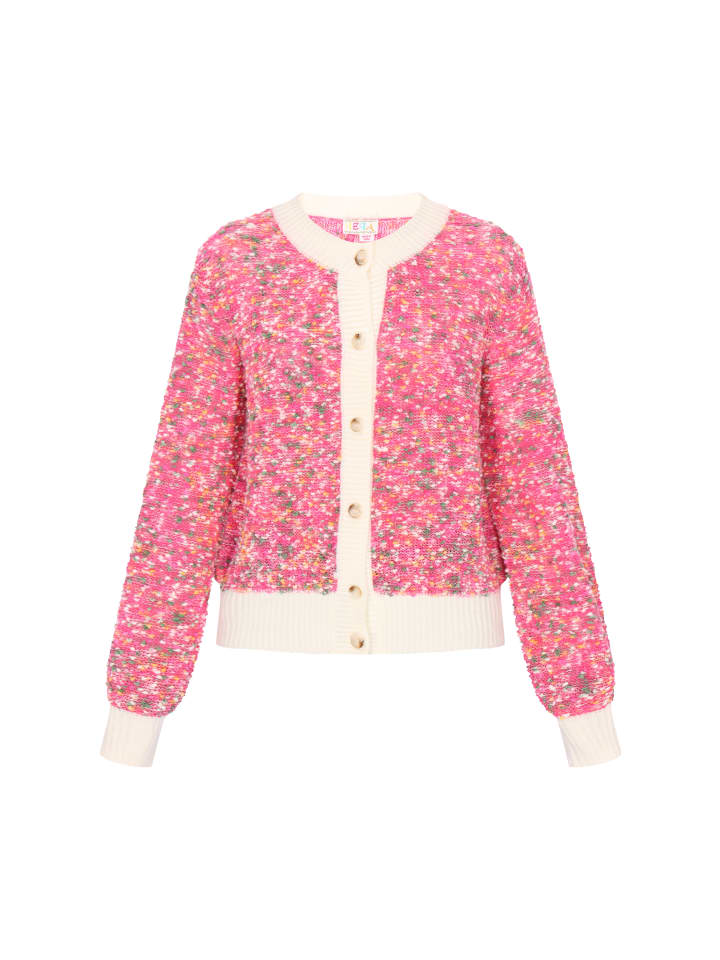 

IZIA Женский кардиган розового многоцветного оттенка