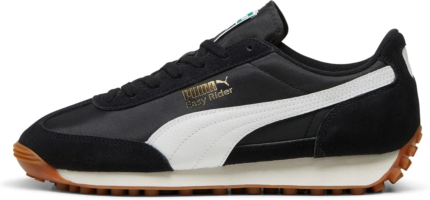 Женские винтажные кроссовки PUMA Easy Rider, Black White