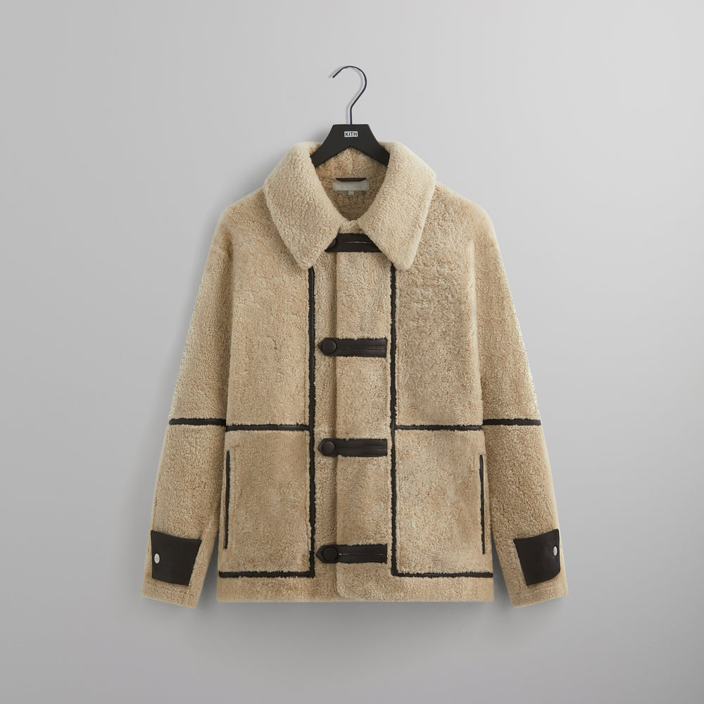 

Куртка Kith Shearling Lucian Jacket, цвет Curb
