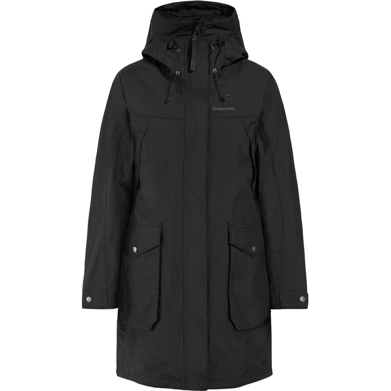 

Функциональная куртка Thelma WNS Parka 10 Didriksons, черный