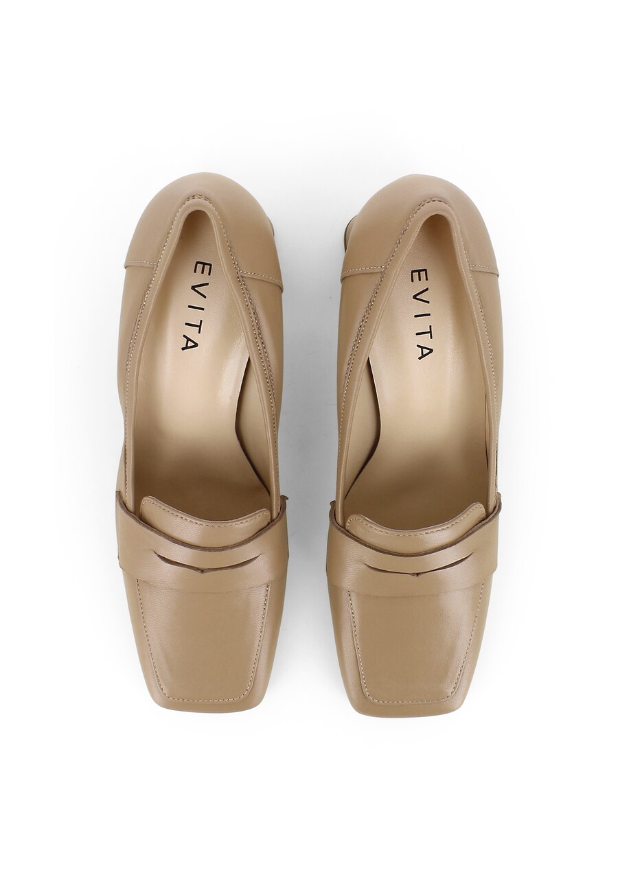 Туфли на высоком каблуке EVITA Pumps Gina, светло-коричневый — фото 3