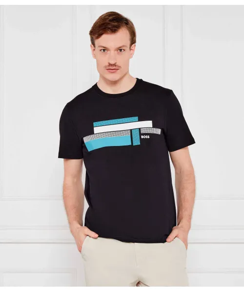 

Футболка «Глэмпинг» Relaxed fit Boss Green, черный