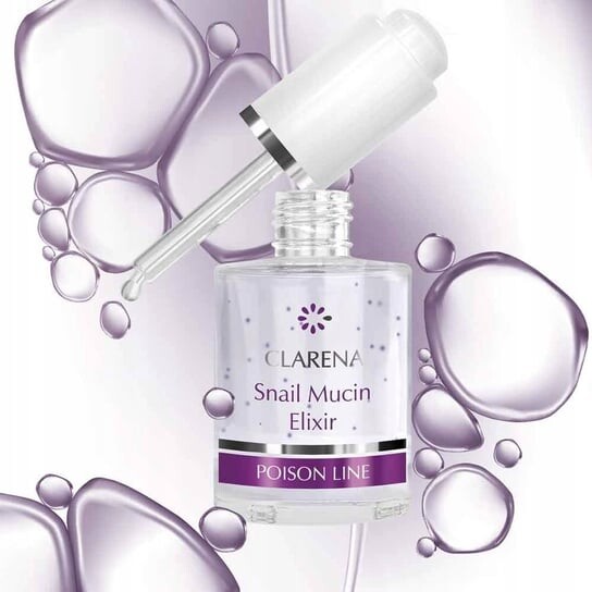 Сыворотка Clarena — Эликсир с регенерирующей слизью улитки Snail Mucin Elixir, 30 мл — фото 2
