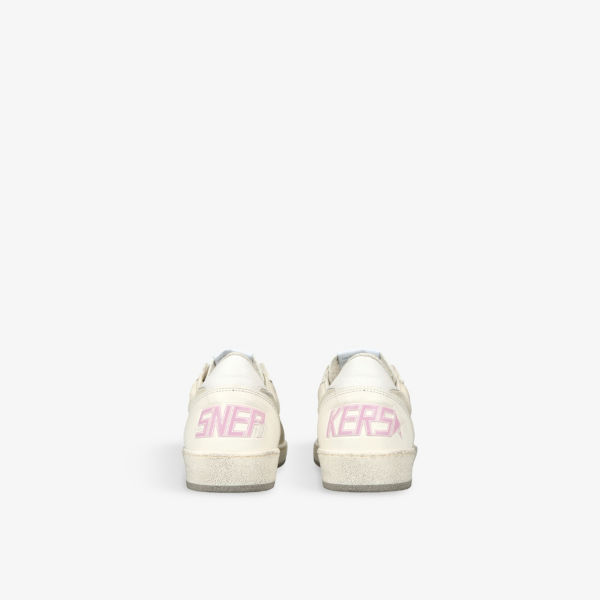Кроссовки Golden Goose Балстар из кожи и замши, мультиколор — фото 4