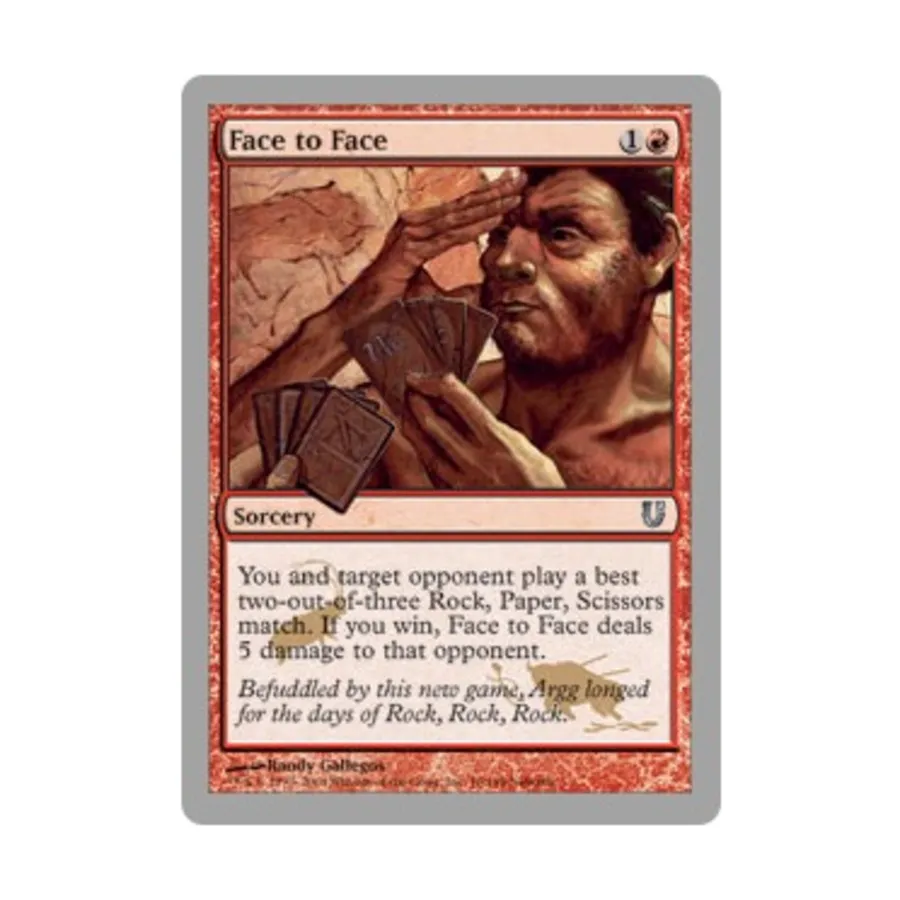 

CCG Лицом к лицу (U), MTG - Unhinged