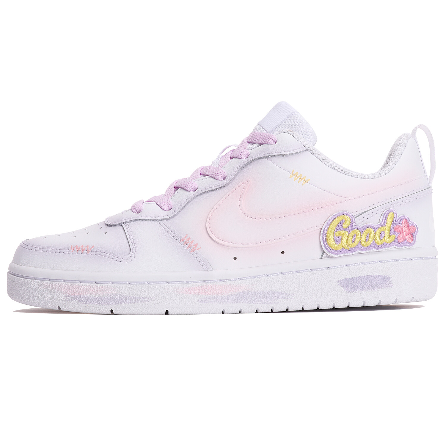 

Кроссовки Nike Court Borough Skateboarding Shoes Women's Low-top Purple/Pink, сиреневый, Фиолетовый, Кроссовки Nike Court Borough Skateboarding Shoes Women's Low-top Purple/Pink, сиреневый