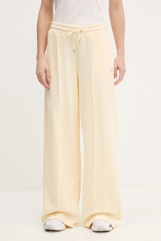 

Хлопковые спортивные брюки Primula Guess, желтый