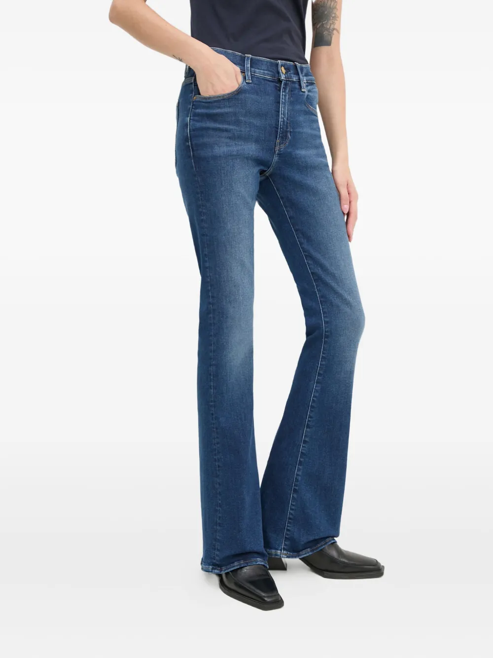 

Джинсы из хлопкового микса G-Star Raw, синий