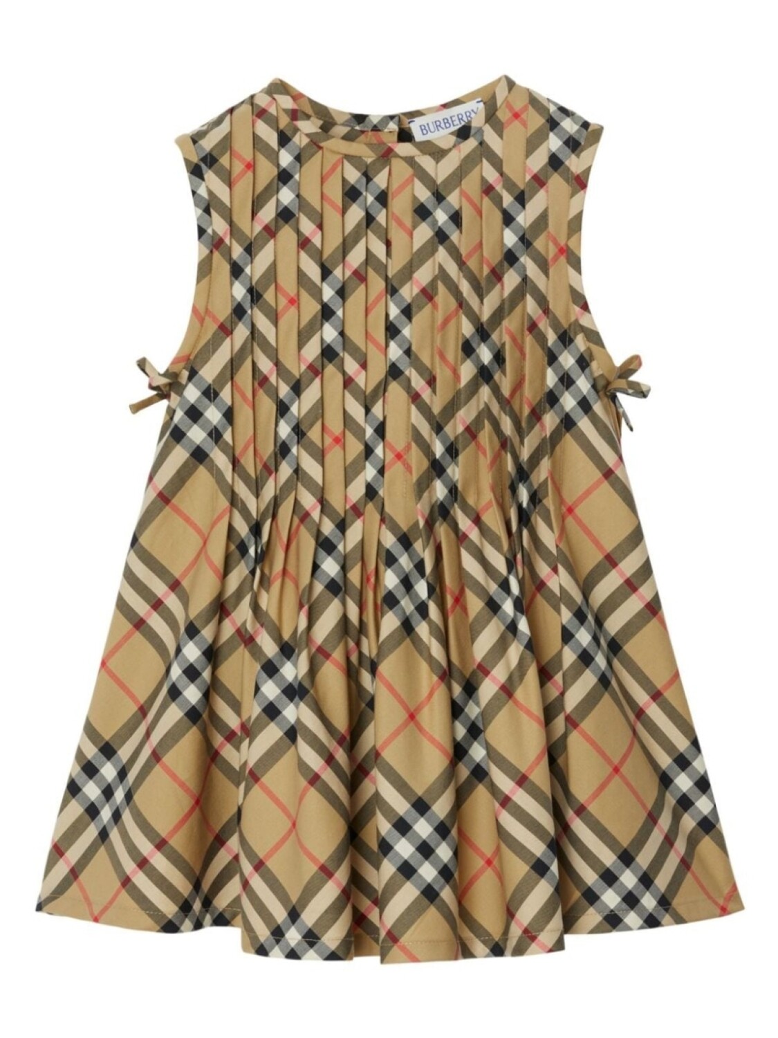 

Burberry Kids платье в клетку Vintage Check, коричневый